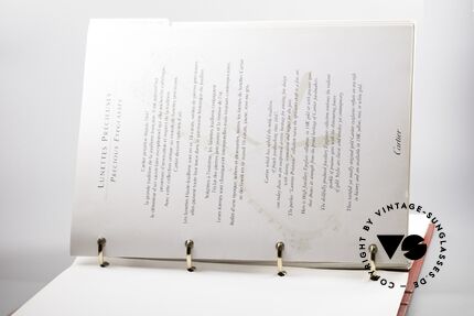 Cartier_ Catalog Katalog Cartier Lunettes, z.B. "High Jewellery" Serie oder "Jewellery", Passend für Herren und Damen