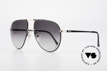 Christian Dior 2248 80s Aviator Large Sonnenbrille, klassische Pilotenform in LARGE 58-17 (140mm breit), Passend für Herren