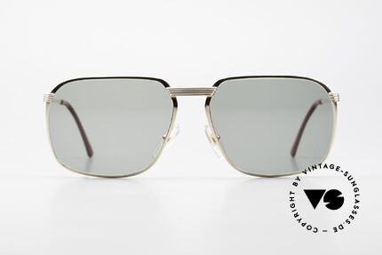 Christian Dior 2489 80er XL Herren Sonnenbrille, elegantes Modell für den kosmopolitischen Herren, Passend für Herren