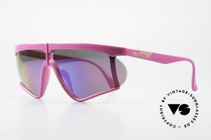 Carrera 5262 90er Jahre Sunjet Collection, mit verspiegelten Sonnengläsern für 100% UV Schutz, Passend für Damen