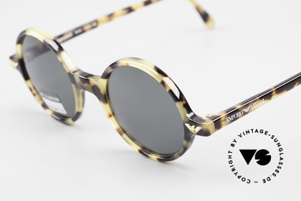 Giorgio Armani EA501 Rund Vintage Sonnenbrille, ungetragen; wie all unsere 90er Jahre Sonnenbrillen, Passend für Herren und Damen
