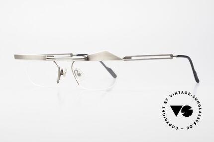 Koure KR8077 Designerbrille Halb Randlos, DEMO-Gläser werden von einem Nylor-Faden gehalten, Passend für Damen