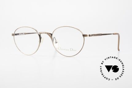 Christian Dior 2886 90er Panto Brille Für Damen, Panto-Design Christian Dior vintage Brille von 1990, Passend für Damen