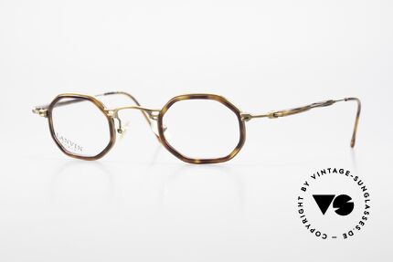 Lanvin 1222 Achteckige Kombi-Brille 90er, achteckige 'Kombi-Brille' von LANVIN, PARIS, Passend für Herren und Damen