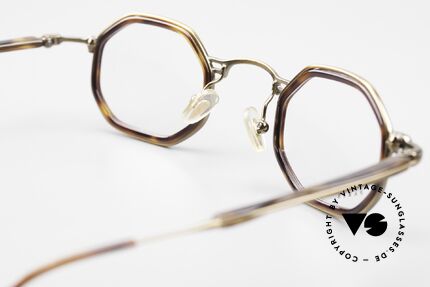 Lanvin 1222 Achteckige Kombi-Brille 90er, DEMO-Gläser können beliebig getauscht werden, Passend für Herren und Damen