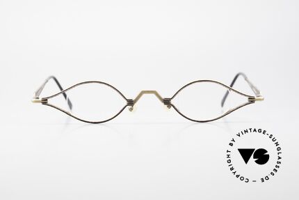 Marion Ramm F101 Damenbrille Vintage No Retro, kunstvolle Designer-Brille aus den 1980er Jahren, Passend für Damen