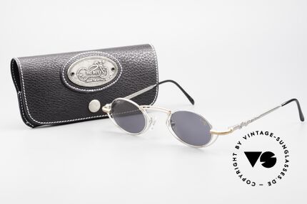 Fat Boy Gear Biker Sonnenbrille Harley Stil, Sonnengläser (100% UV) sind ggf. beliebig ersetzbar, Passend für Herren und Damen