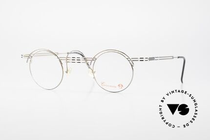 Casanova BC1 Kunstvolle Pantobrille 80er, kunstvolle Panto-Designerbrille von Casanova, 1980er, Passend für Damen