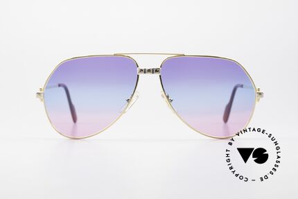 Cartier Vendome Santos - L Unique 3fach Verlauf Galaxy, wurde 1983 veröffentlicht und dann bis 1997 produziert, Passend für Herren
