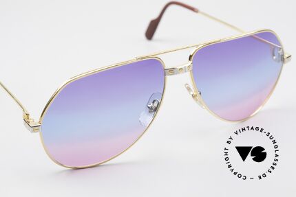 Cartier Vendome Santos - L Unique 3fach Verlauf Galaxy, Gläser sind eigens gefertigt (sonst nirgendwo erhältlich), Passend für Herren