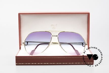 Cartier Vendome Santos - L Unique 3fach Verlauf Galaxy, KEINE Retrobrille, sondern ein altes vintage ORIGINAL!, Passend für Herren