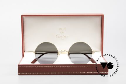 Cartier Mayfair Runde Vintage Luxusbrille 90er, KEINE Retro Brille, sondern ein altes ORIGINAL, Passend für Herren und Damen