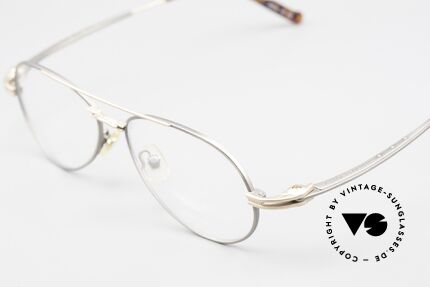 Aston Martin AM49 Titanium Brille Aviator Style, kostbares Unikat (circa 25 Jahre alt) und in TOP-Qualität, Passend für Herren