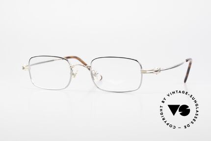 Aston Martin AM44 Eckige Herrenbrille Titanium, eckige vintage Luxus-Designerbrille von ASTON MARTIN, Passend für Herren