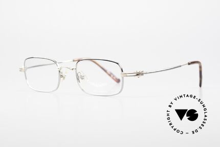 Aston Martin AM44 Eckige Herrenbrille Titanium, sportlich elegant, ergonomisch geformt und aus Titanium, Passend für Herren