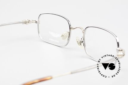 Aston Martin AM44 Eckige Herrenbrille Titanium, ungetragenes Einzelstück in XL Gr. 49-21 (inkl. orig. Etui), Passend für Herren