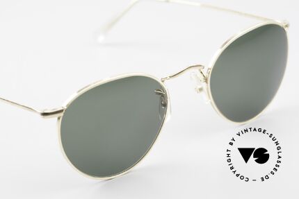 Algha Panto 45/20 Kleine 70er Gold Filled Brille, heutzutage gar nicht mehr zu bekommen, Gr. 45°20, Passend für Herren und Damen