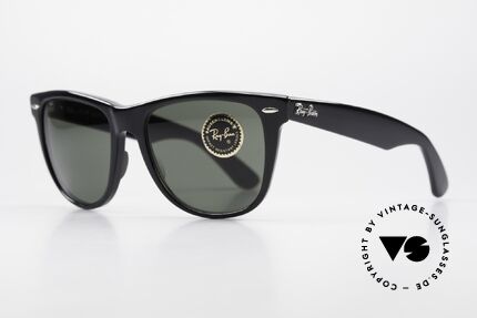 Ray Ban Wayfarer II JFK USA Vintage Sonnenbrille, ein altes USA-Original von Bausch & Lomb, Passend für Herren