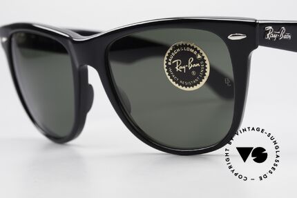 Ray Ban Wayfarer II JFK USA Vintage Sonnenbrille, ungetragen mit winzigen Lagerungsspuren, Passend für Herren