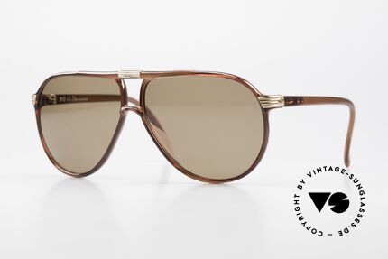 Christian Dior 2300 Alte 80er Sonnenbrille Optyl, alte Christian Dior Herren Sonnenbrille von 1985, Passend für Herren
