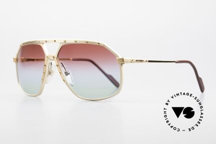 Alpina M6 West Germany Sonnenbrille, mit einzigartigen neuen Gläser mit dreifach-Verlauf, Passend für Herren und Damen