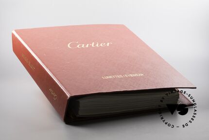 Cartier_ Catalog Katalog Cartier Lunettes, mit Infos über die Geschichte von CARTIER, Passend für Herren und Damen