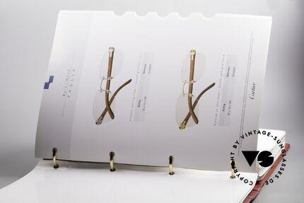 Cartier_ Catalog Katalog Cartier Lunettes, ...über die verschiedenen Serien (90er/2000er), Passend für Herren und Damen