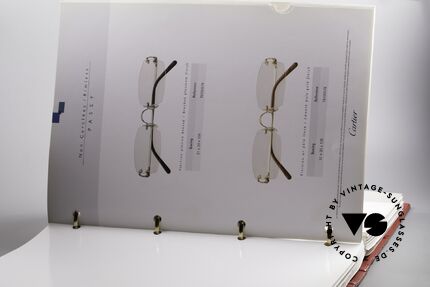 Cartier_ Catalog Katalog Cartier Lunettes, Größe: extra large, Passend für Herren und Damen