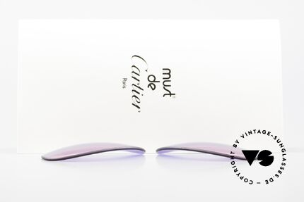 Cartier Vendome Lenses - L Tricolor Sonnengläser Galaxy, von unserem Optiker gefertigt: daher neu & kratzerfrei, Passend für Herren