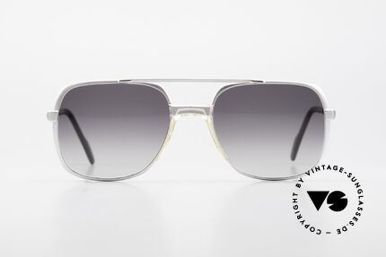Metzler 0766 Helmut Kohl Vintage Brille 80er, EXTREM robuster Rahmen (wie aus einem Guss), Passend für Herren