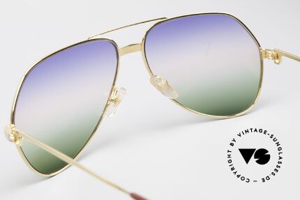 Cartier Vendome LC - L Rare Luxus Sonnenbrille 80er, ungetragen mit orig. Cartier Verpackung (Sammlerstück), Passend für Herren