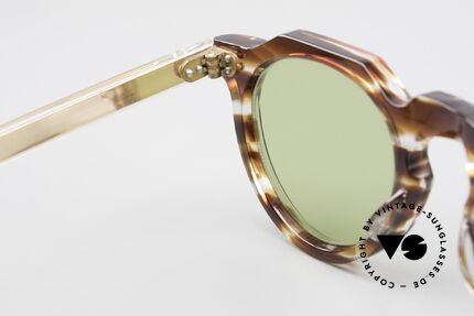 Lesca Panto 6mm Antike 1960er Sonnenbrille, diese Fassung kann natürlich optisch verglast werden, Passend für Herren und Damen