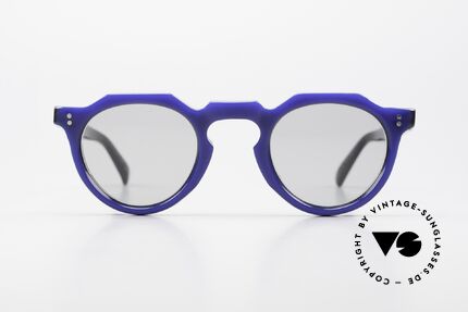 Lesca Panto 6mm 60er Frankreich Brille Panto, enorm stabile Fassung in absoluter Spitzen-Qualität, Passend für Herren