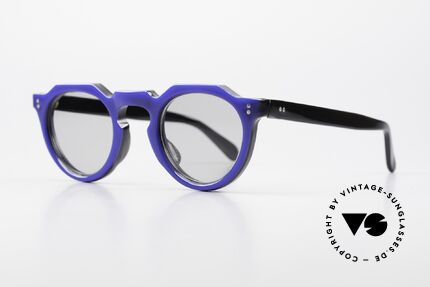 Lesca Panto 6mm 60er Frankreich Brille Panto, 6mm dickes Rahmenprofil = gemacht für die Ewigkeit, Passend für Herren