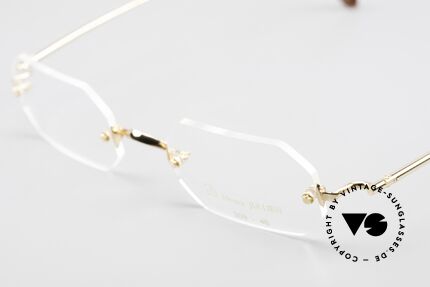 Henry Jullien Paraphe 303 Randlose Brille Achteckig, ungetragen (wie alle unsere edlen vintage Brillen), Passend für Herren und Damen