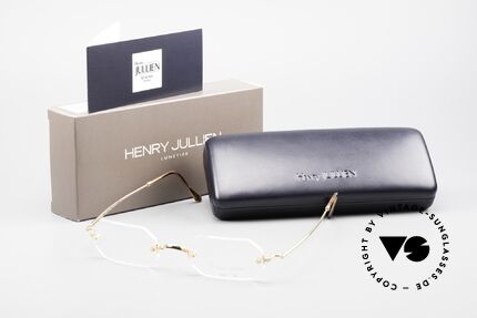 Henry Jullien Paraphe 303 Randlose Brille Achteckig, Größe: medium, Passend für Herren und Damen