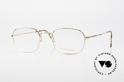Henry Jullien Reale 05 Vergoldete Vintage Fassung, Henry Jullien vintage Brillenfassung von 2008/09, Passend für Herren und Damen