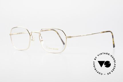 Henry Jullien Reale 05 Vergoldete Vintage Fassung, eine echte Qualitätsfassung mit Federscharnieren, Passend für Herren und Damen