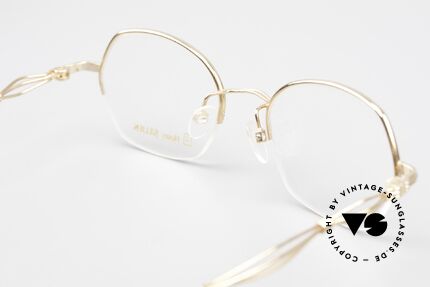 Henry Jullien Ellipse 12 Gold Doublé Damenbrille, Größe: small, Passend für Damen