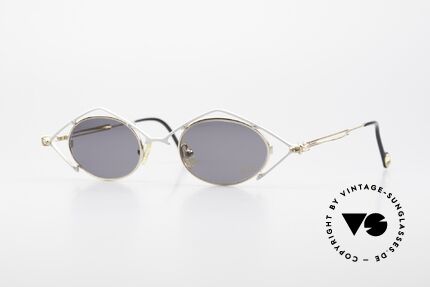 Flair EyeQ 6 Verrückte Vintage Brille 90er, Flair EyeQ: originelle Sonnenbrille der späten 1990er, Passend für Herren und Damen