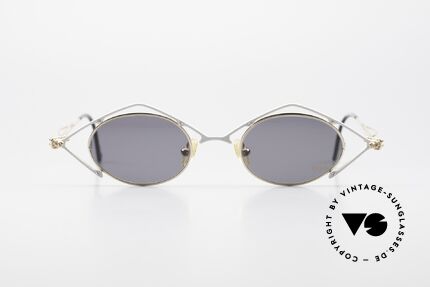 Flair EyeQ 6 Verrückte Vintage Brille 90er, kunstvolle vintage Brille; alles andere als Mainstream, Passend für Herren und Damen
