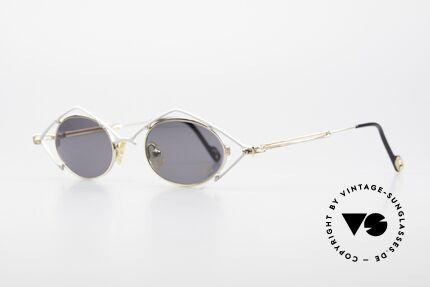 Flair EyeQ 6 Verrückte Vintage Brille 90er, gemacht für alle Individualisten und Charakter-Köpfe, Passend für Herren und Damen