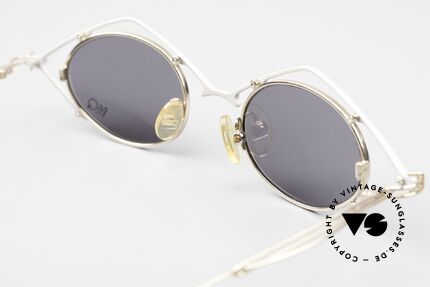 Flair EyeQ 6 Verrückte Vintage Brille 90er, Größe: large, Passend für Herren und Damen