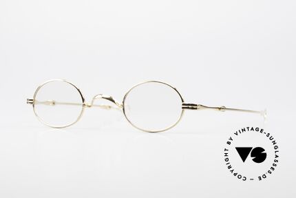 Lunor I 04 Telescopic XS Brille Oval Teleskop Gold Details