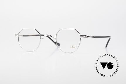 Lunor II A 18 Eckige Panto Brille Platin, Lunor Brille aus der Lunor II-A Serie (A = Acetat), Passend für Herren und Damen