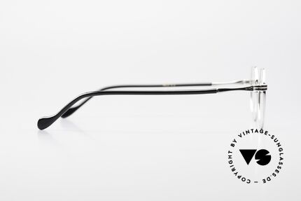 Lunor II A 18 Eckige Panto Brille Platin, Größe: small, Passend für Herren und Damen