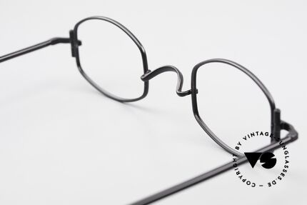 Lunor XA 03 Lunor Brille Alter Klassiker, die Front-Form wird als "liegende Tonne" bezeichnet, Passend für Herren und Damen