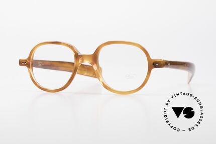 Lunor A50 Runde Acetatbrille Panto Stil, LUNOR Brille, Modell 50 aus der Acetat-Kollektion, Passend für Herren und Damen