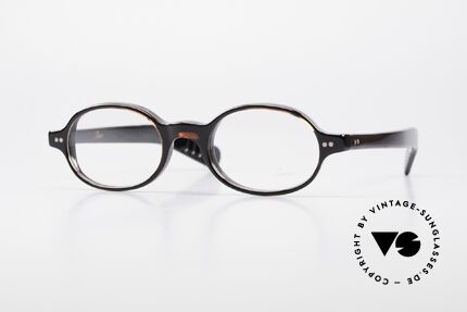 Lunor A57 Ovale Lunor Acetat Brille, Modell 57: ovale Lunor Brille der Acetat-Kollektion, Passend für Herren und Damen