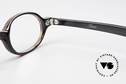 Lunor A57 Ovale Lunor Acetat Brille, Größe: medium, Passend für Herren und Damen